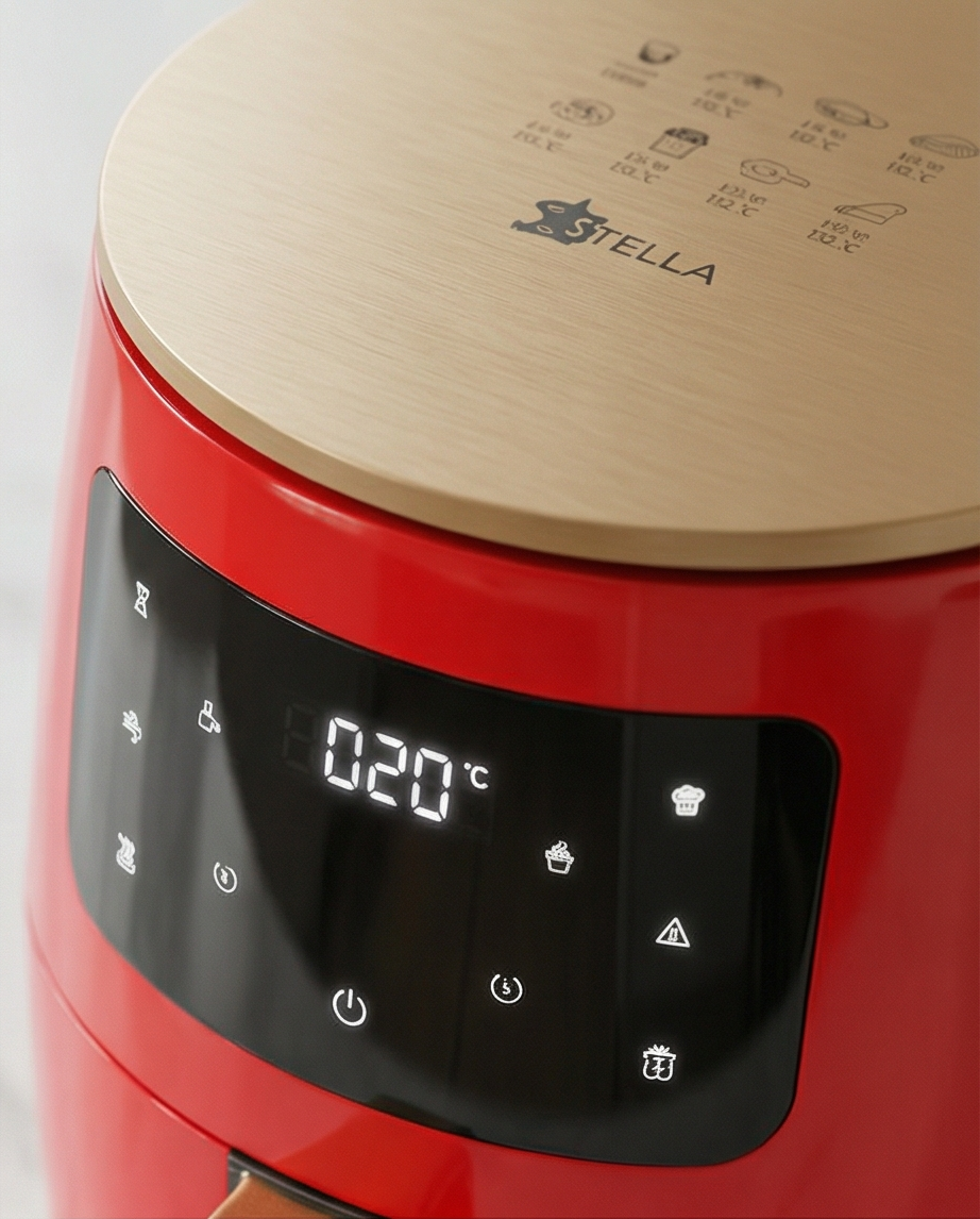 Cheffinger CF-AFRY4.5 Air Fryer – 4,5 L Digital Varmluftfriture