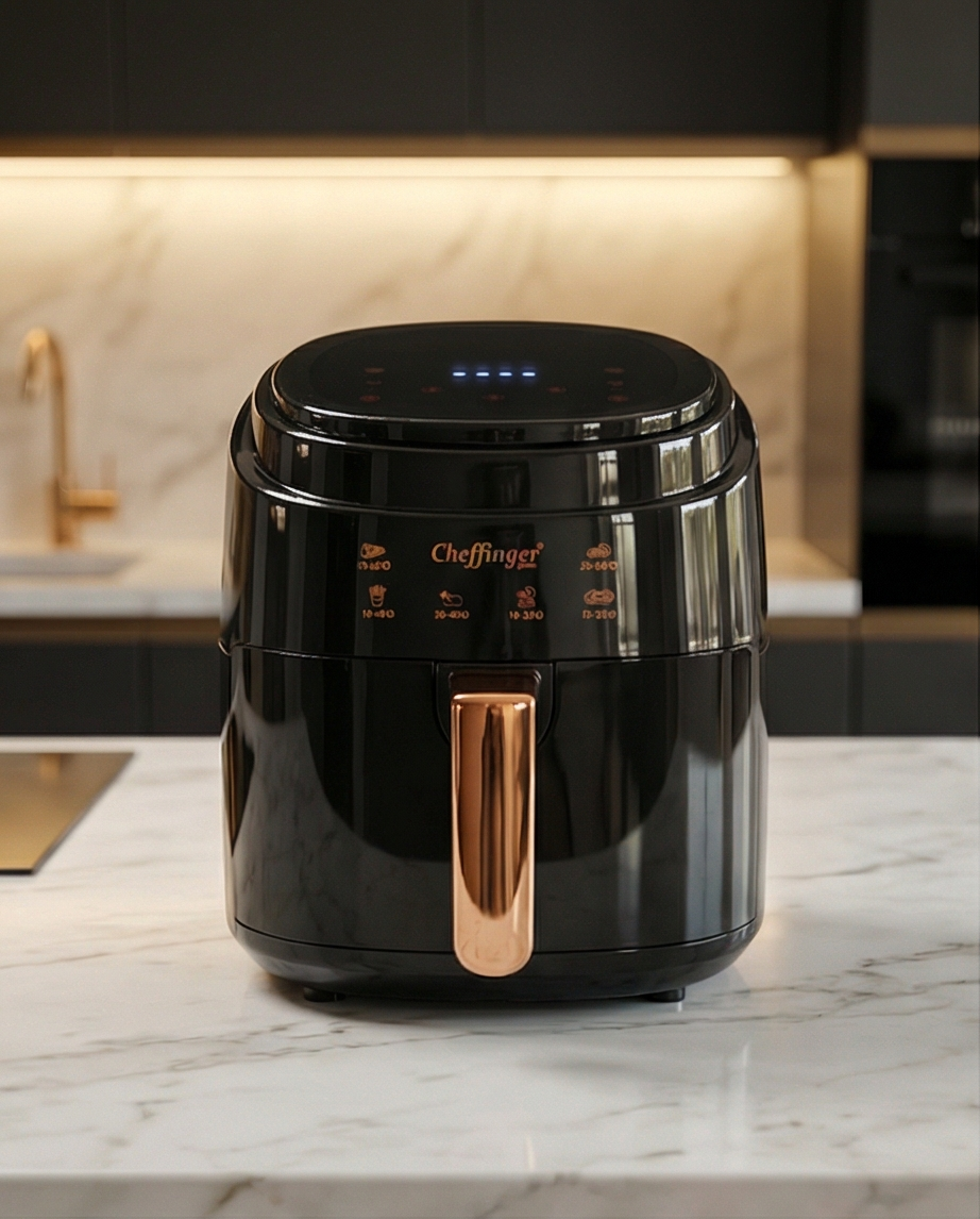 Cheffinger CF-AFRY8 Air Fryer – 8L Digital Varmluftfriture 🍟