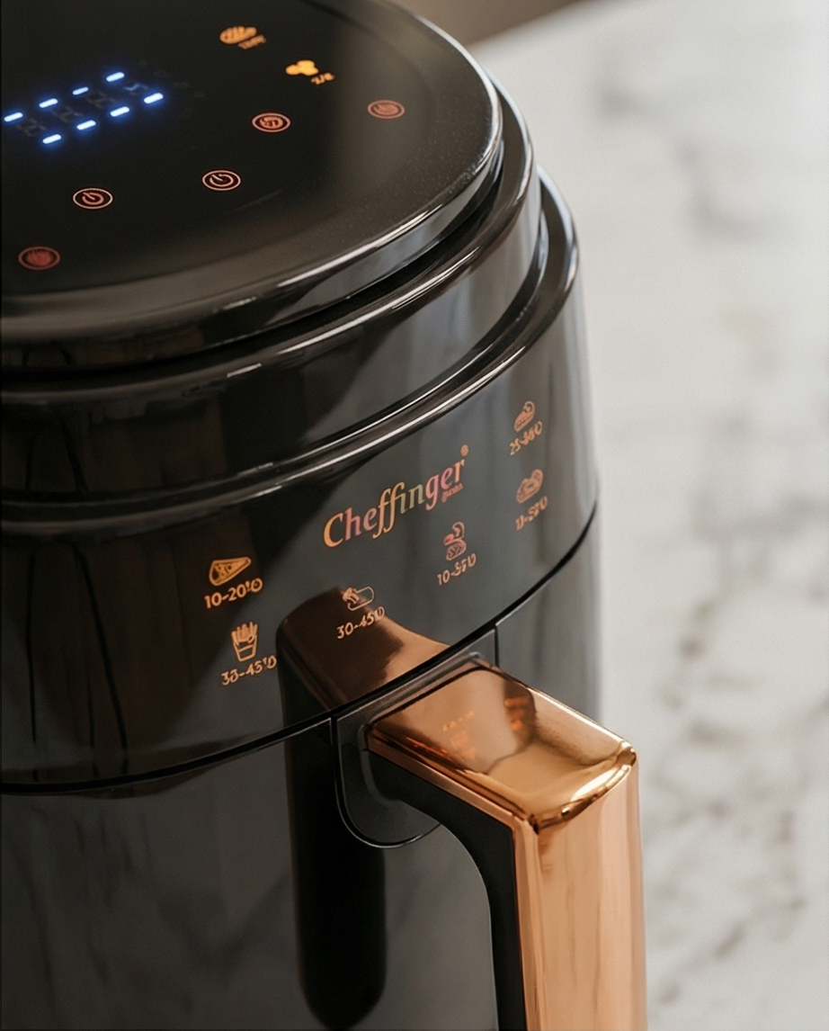 Cheffinger CF-AFRY8 Air Fryer – 8L Digital Varmluftfriture 🍟