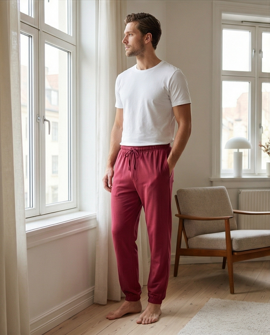 Bambus Home Wear Bukser – Unisex Komfort i Premium Kvalitet